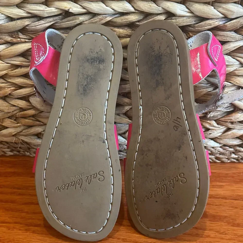 Salt Water Sandals sz 12 Pink Saltwater Sandals Fisherman Sandals